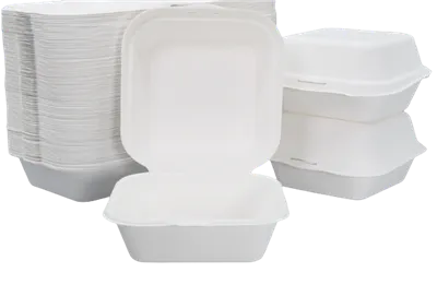 PFAS ฟรี 6 '' กล่องแฮมเบอร์เกอร์